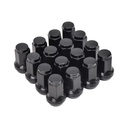 Black 3/8-24 Tapered Lug Nuts For Polaris Ranger 700 RZR 900XP 800 570 16pcs