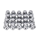 M12x1.5 Chrome Lug Nuts 19mm Hex For Ford Focus Fusion Escape EcoSport 20pcs