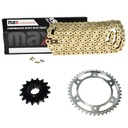 Gold O Ring Chain And Sprocket Kit For Honda CBR600RR 2003-2020 520 Chain