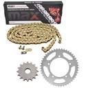 Gold Drive Chain And Sprocket Kit For Suzuki Dl650 V-Strom Xt Abs 2004-2018