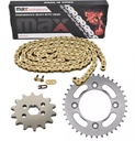 2013-2024 Honda CRF110F Chain And Sprocket Kit Gold