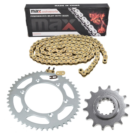 2000-2024 Suzuki DRZ400S Chain And Sprocket Kit Gold