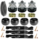 Deck Rebuild Kit With Blade Spindle Belt Pulley Deck Wheel For Cub Cadet RZT 50 inch Zero Turn RZT50