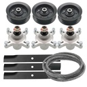 Deck Rebuild Kit With Blade Spindle Belt Idler For Toro Timecutter SS5060 SS5000 SS5035 MX5000 MX5060 SW5000