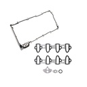 Oil Pan Gasket Set For 1997-2015 Chevy GMC Cadillac Hummer Pontiac 4.8L 6.2L 5.3L