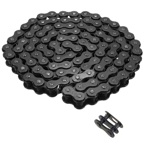 420 Chain 100 Links For Chinese 110cc 125cc ATV Tao Tao Black