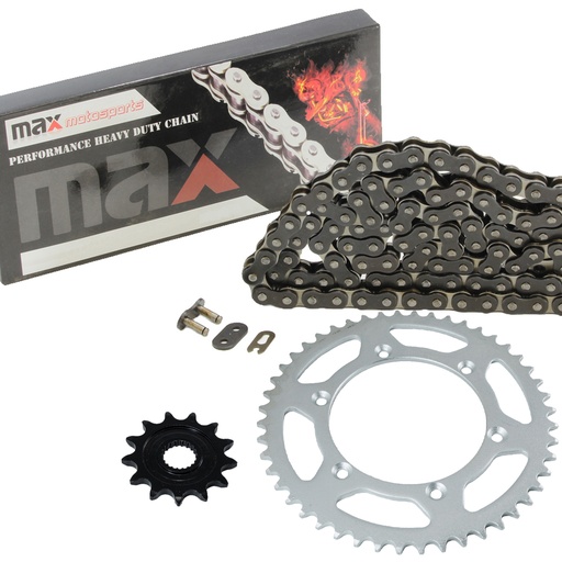 [203-SP084-N520-112-BK] 2001-2004 Yamaha YZ250 Chain And Sprocket Set Black