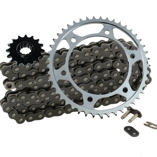 [SP07844-N520-116-BK] 2004-2018 Honda CRF450R Chain And Sprocket Set Black