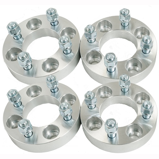 [227-WP220*4] 1 inch 4x4 EZGO Club Car Golf Cart Wheel Spacers With 1/2"x20 Thread Pitch 4pcs