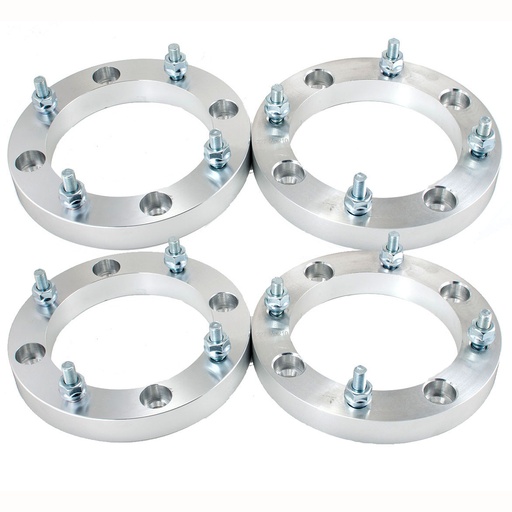 [227-WP225*4] 4x4 Wheel Spacers 1 inch 12mm x 1.25 Studs 68.5mm Hub Bore For Yamaha G16 G29 4pcs