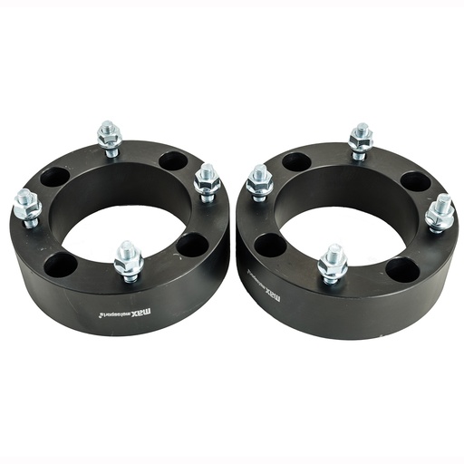 [227-WP403*2] 4x137 Wheel Spacers 2 inch M10X1.25 Studs 110mm Hub BoreFor Can Am Bombardier Renegade Commander ATV UTV Black 2pcs