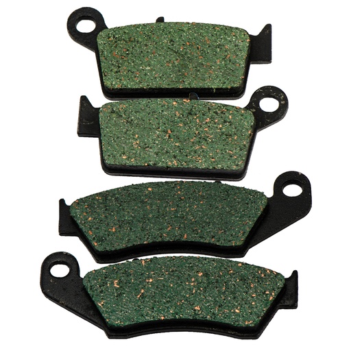 [216-CK185-131_1] 1995-2001 Honda CR125R CR250R CR500R Front Rear Kevlar Carbon Brake Pads