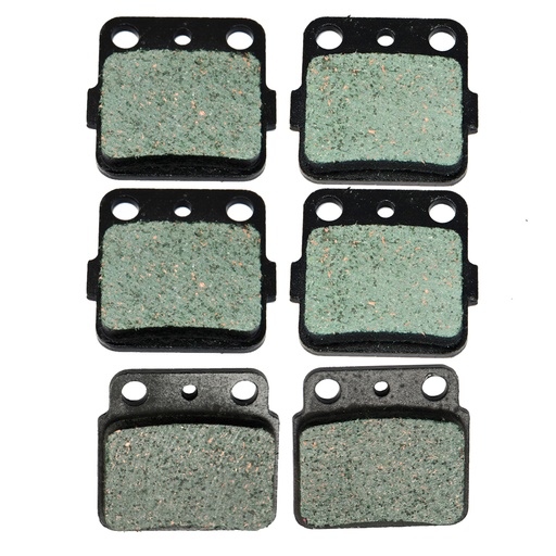 [216-CK84*2-137] 2003-2014 Suzuki LTZ400 Quadsport Front Rear Kevlar Carbon Brake Pads