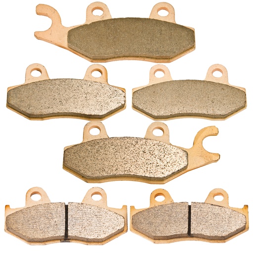 [201-AT135-165-323] 2006-2015 Yamaha YFZ 450 YFZ450R Front Rear Sintered Brake Pads