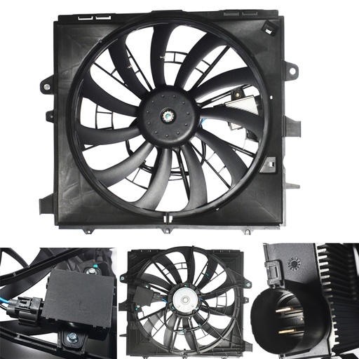 [FA09971] 2014 2015 Cadillac CTS Radiator Cooling Fan Assembly 84001484