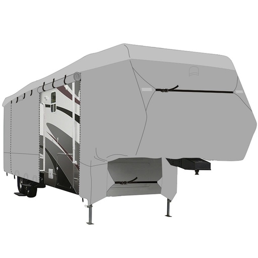 [BC08448A] 26-29ft 5th Wheel RV Camper Cover For Winter With Storage Bag