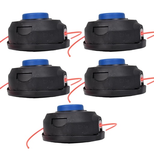 [TM21333] T25 Trimmer Head For Husqvarna Weed Eater Cutter Line Head Bump 5pcs