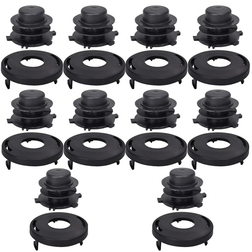 [TM21334] 10pcs Spool Cap For 25 2 Stihl Head FS 44 55 80 83 85 90 100 110 120 130 200 250