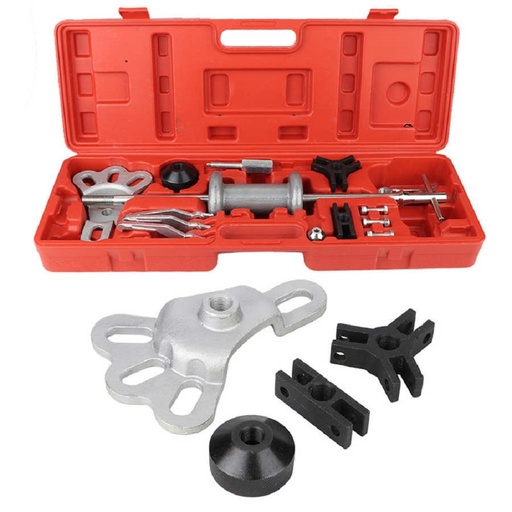 [TZ09302] Auto Body Slide Hammer Kit Oil Seal Bearing Extractor Tool 2 3 Jaw Internal External 16pcs