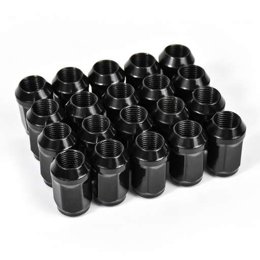 [253-LN021] 9/16 Wheel Lug Nuts 1.38" Tall For Dodge Durango Dakota Ram 1500 Mitsubishi Raider 20pcs