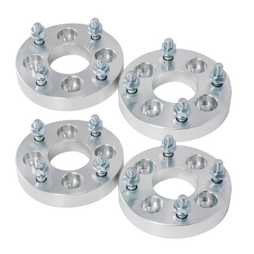 [227-WP023*4] 25mm 1" Wheel Adapters Converts 4x100 to 4x114.3 For Honda Dodge Chevy Toyota 4pcs