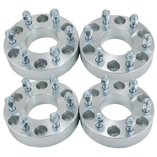 [227-WP027*4] 1.5 inch Wheel Adapters Converts 6x139.7 to 6x135 For Chevy to Ford 6 Lug 4pcs