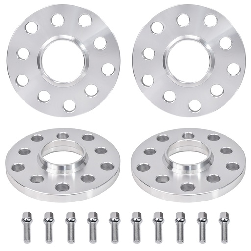 [227-WP028*4] 12mm 5x100 & 5x112 Hubcentric Wheel Spacers 57.1mm Hub Bore For Audi VW 4pcs