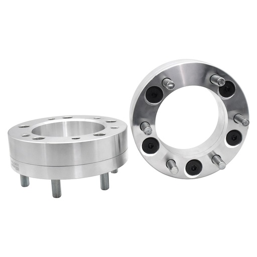 [227-WP052B*2] 5x5.5 to 6x5.5 Wheel Adapters 2 inch 5 Lug to 6 Lug For Ram To Silverado 2pcs