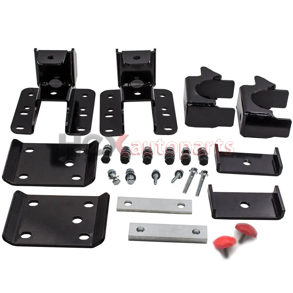 Best 56 inch Rear Drop Lowering Axle Flip Kit For 20072020 Chevy Silverado 1500 GMC Hexautoparts