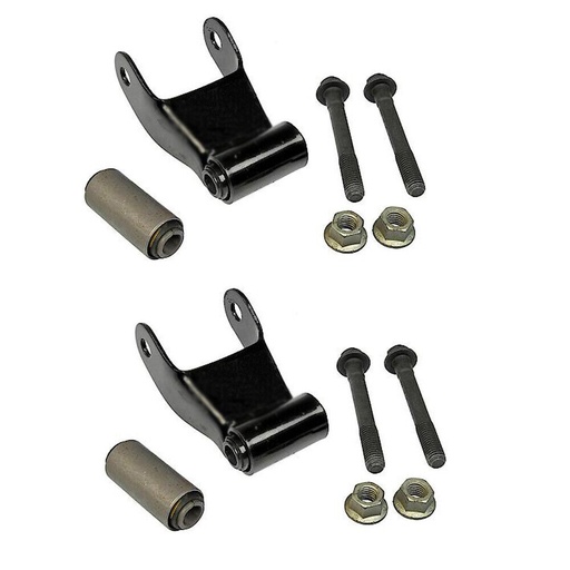 [SW09590] Rear Leaf Spring Shackle Kit For Chevy C/K GMC Pickup Truck 722-006
