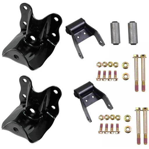 [SW08320] 1986-2011 Ford Ranger Rear Leaf Spring Hanger Shackle Bracket Kit