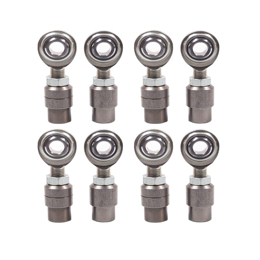 [SS05964*4] 4x Economy Panhard Bar Rod End 3/8" x 3/8"-24 Heim Joint Bungs .058" Wall