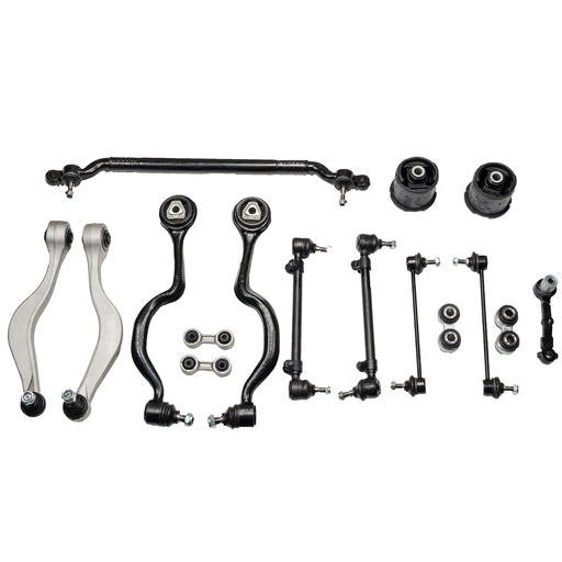 [237-DO013] BMW E34 525i 535i 540i M5 Control Arms Tie Rod Ball Joint Suspension Kit 16pcs