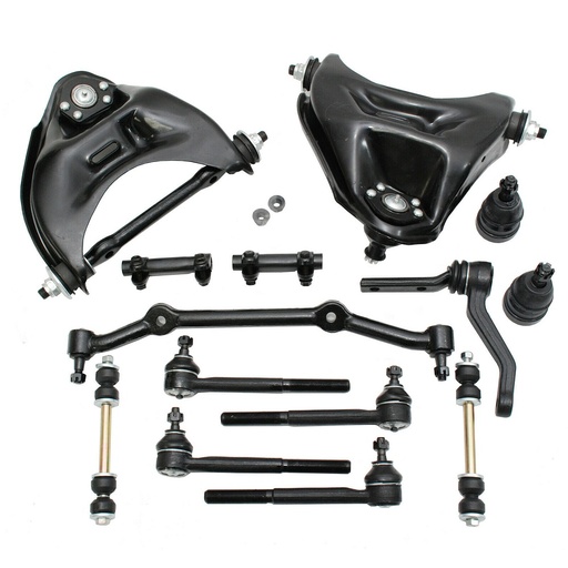 [237-DO034A] Front Suspension Control Arm Kit For Chevy Blazer S10 GMC Jimmy Sonoma Isuzu Hombre 2WD 14pcs