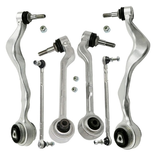 [237-DO078] Front Lower Control Arm Sway Bar Link Kit For BMW E90 325i 328i 330i 335i 6pcs