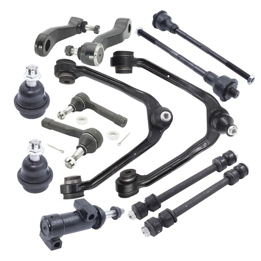 [237-DO084] Front Suspension Control Arm Kit For Chevy Silverado GMC Sierra 1500 Cadillac Escalade 13pcs