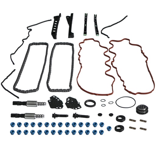 [YC08160] 2004-2008 Ford F150 5.4L 3V Timing Chain Kit With Cam Phasers Cover Gasket